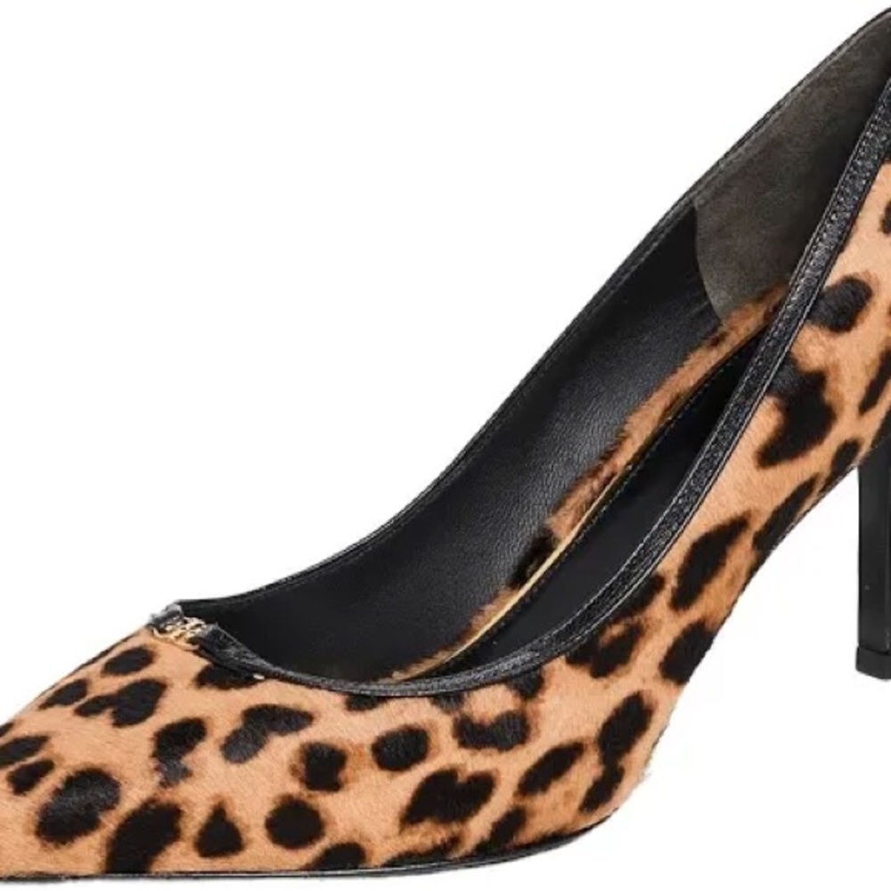 Tory Burch Women's Double T Buckle Genuine Calf Hair Pumps
Size 6.5